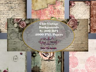 Chic Vintage Ephemera Paper Kit