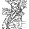 Characters Coloring Pages in reprintable pdf format - Image 5