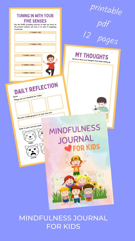 mindfulness journal for kids