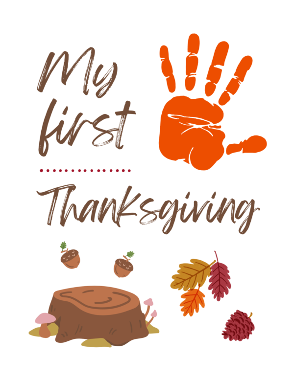 Handprint Fall Art Templates - Image 21