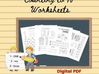 Counting to 10 Worksheets