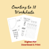 Counting to 10 Worksheets - Image 5