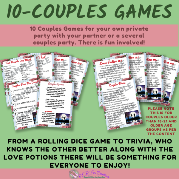 10-Couples Games-Romantic-Roses-Moonlit Scene