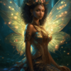 Enchanted Ebony: A Celebration of Black Fairy Magic Coloring Pages/Digital Download! - Image 2