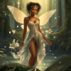 Enchanted Ebony: A Celebration of Black Fairy Magic Coloring Pages/Digital Download! - Image 3