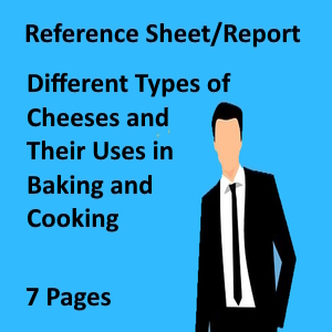 Cover - Different Types of Cheeses and Their Uses in Cooking and Baking
