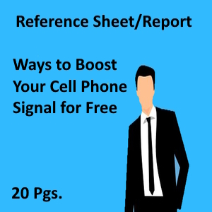 Ways Boost Your Cell Phone Signal for Free