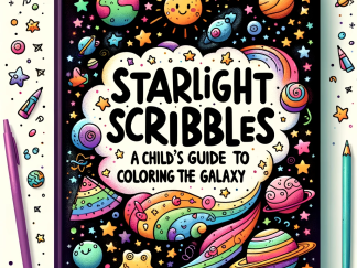 Starlight Scribbles: A Child's Guide to Coloring the Galaxy/Digital Download