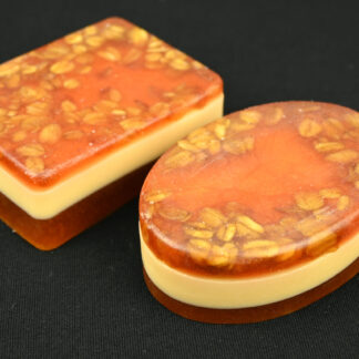 Hand poured Exfoliating Oatmeal & Honey Soap Bar