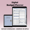 Digital Budget Planner