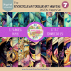 Psychedelic Watercolor Art Nouveau 7
