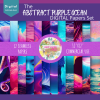 Digital-Paper-Majestic-Purple-Ocean-Bioluminescent 1