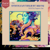 DIGITAL PAPER Bundle - Psychedelic Watercolor Art Nouveau Digital Papers 12 - Papers Pack 12 - 12x12 - jpg png - 6000px - Set 7 of 7 - Image 6