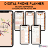 Fall-themed Digital Phone Planner