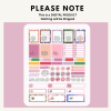 Mothers Day Planner Stickers, Print and Cut Stickers, Flowers Stickers, 50 Stickers, Cute Sticker Sheet, Digital Stickers, Pinks - Image 10