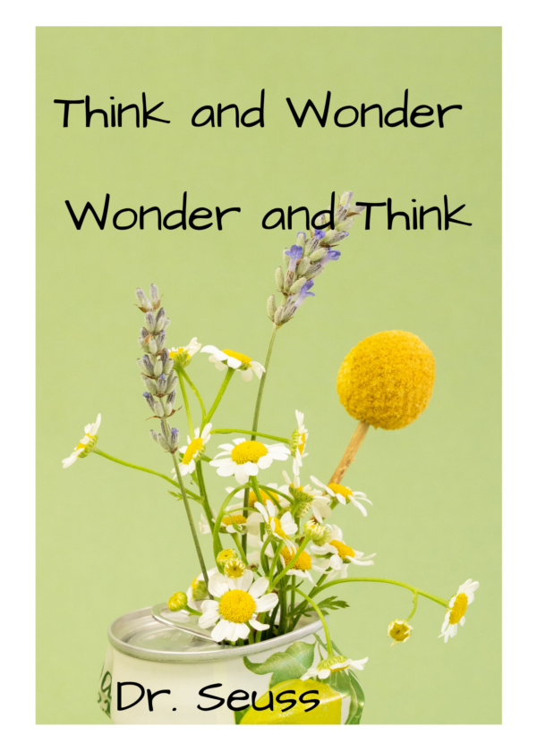 Think and wonder