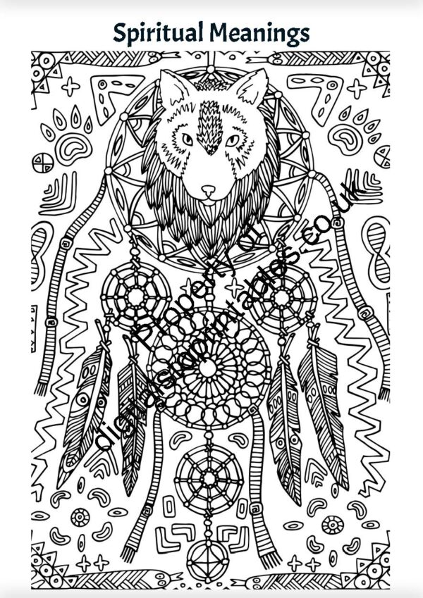 Dreams Coloring Pages in reprintable pdf format - Image 7
