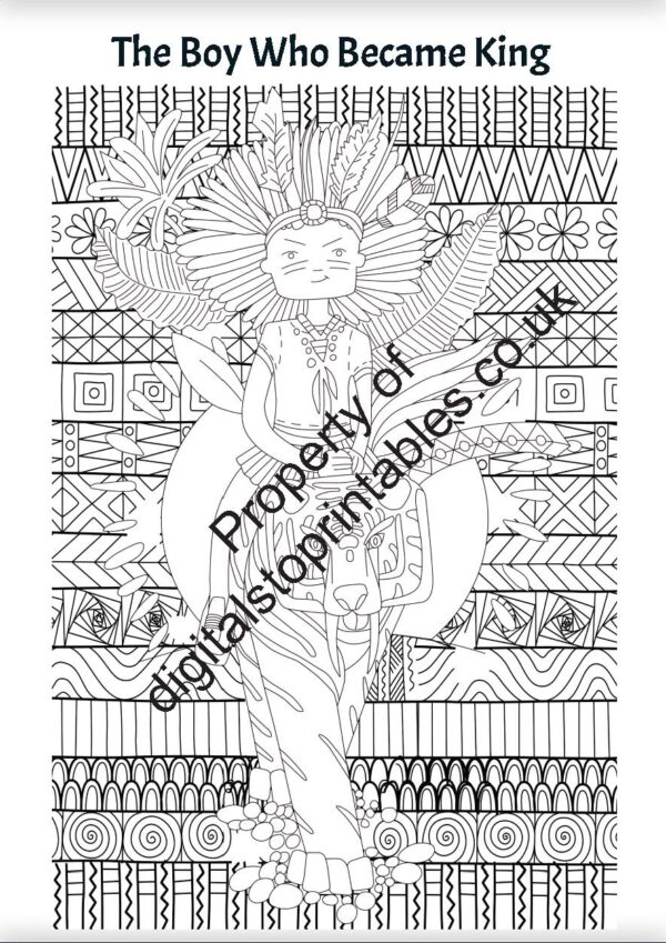 Dreams Coloring Pages in reprintable pdf format - Image 6