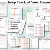 Ultimate Budget Binder & Financial Planner with cash envelope system, debt tracker,savings tracker, bill tracker, and more! - Image 4