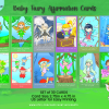 PRINTABLE CARD Deck - Downloadable | Baby Fairy Affirmation Cards - Tarot Sized Cards 2.75 x 4.75 - US Letter Digital Download - 30 Cards