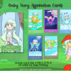 PRINTABLE CARD Deck - Downloadable | Baby Fairy Affirmation Cards - Tarot Sized Cards 2.75 x 4.75 - US Letter Digital Download - 30 Cards - Image 3