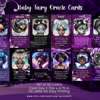 Baby Fairy Oracle Cards Page 1