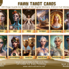 PRINTABLE Tarot, Tarot Card Deck, Fairy Tarot, Tarot Deck, Tarot Cards, USLetter, Digital Download - 78 Cards, Guidebook, Digital Stickers