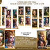 PRINTABLE Tarot, Tarot Card Deck, Fairy Tarot, Tarot Deck, Tarot Cards, USLetter, Digital Download - 78 Cards, Guidebook, Digital Stickers - Image 4