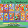 PRINTABLE CARD Deck - Downloads | Pirates & Clocks Affirmation Cards - Tarot Sized Cards 2.75 x 4.75 - US Letter Digital Download - 30 Cards - Image 3