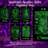PRINTABLE CARD Deck - Lenormand Rainbow Gothic Mysteries Deck | Tarot Sized 2.75 x 4.75 - US Letter - Digital Download - 36 Cards - Vivid - Image 4
