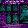 PRINTABLE CARD Deck - Lenormand Rainbow Gothic Mysteries Deck | Tarot Sized 2.75 x 4.75 - US Letter - Digital Download - 36 Cards - Vivid - Image 6