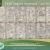 PRINTABLE CARD Deck - | Pirate Inspired Lenormand Card Deck - Tarot Sized 2.75 x 4.75 - US Letter - Digital Download - 36 Cards - Vivid