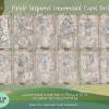 PRINTABLE CARD Deck - | Pirate Inspired Lenormand Card Deck - Tarot Sized 2.75 x 4.75 - US Letter - Digital Download - 36 Cards - Vivid - Image 2