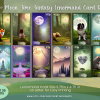 PRINTABLE CARD Deck - Moon Time Fantasy Lenormand Card Deck | Tarot Sized 2.75 x 4.75 - US Letter - Digital Download - 36 Cards - Vivid - Image 2