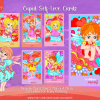 PRINTABLE CARD Deck - Cupid Self-Love Cards Affirmation Cards - Tarot Sized Cards 2.75 x 4.75 - US Letter Digital Download - 30 Cards - Image 4