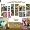 PRINTABLE CARD Deck - Animal Spirit Oracle Card Deck - Oracle / Tarot Sized Cards 3x5 - US Letter - Download - 40 Cards + Guidebook 46 page - Image 5