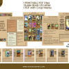 PRINTABLE CARD Deck - Animal Spirit Oracle Card Deck - Oracle / Tarot Sized Cards 3x5 - US Letter - Download - 40 Cards + Guidebook 46 page - Image 2