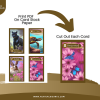 PRINTABLE CARD Deck - Animal Spirit Oracle Card Deck - Oracle / Tarot Sized Cards 3x5 - US Letter - Download - 40 Cards + Guidebook 46 page - Image 7