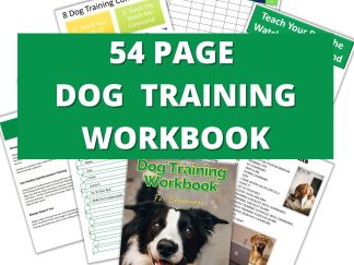 Printable Dog Training Workbook Planner and Tracking Chart | Instant Download | 8.5x11 PDF| Dog Training Planner and Training Log Workbook