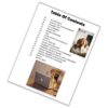 Printable Dog Training Workbook Planner and Tracking Chart | Instant Download | 8.5x11 PDF| Dog Training Planner and Training Log Workbook - Image 2