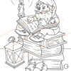 Children's Colouring book Gnomes printable digital download for kids colouring pages - Image 7