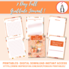 Fall Gratitude 7 day Journal