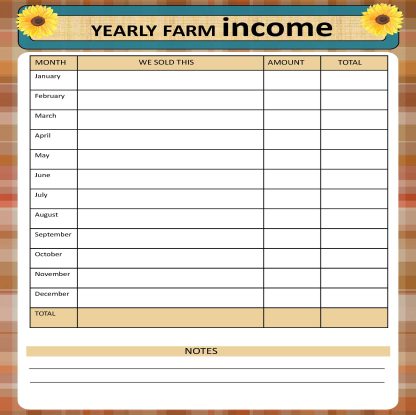 Farm Livestock Management Planner / 34 Page Printable Planner - Image 9