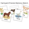 Farmyard Friends Memory Match