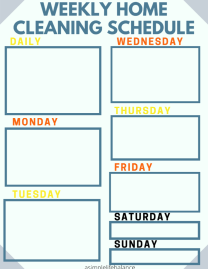 Weekly Cleaning List - Image 3