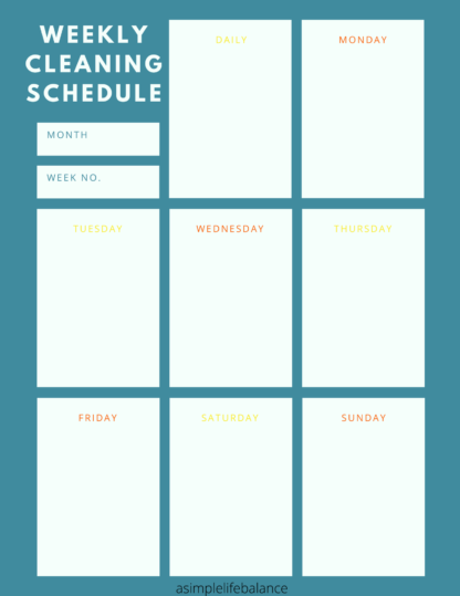 Weekly Cleaning List - Image 4