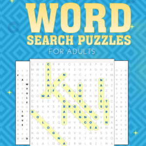 Word Search Puzzles European Cities Front Cover