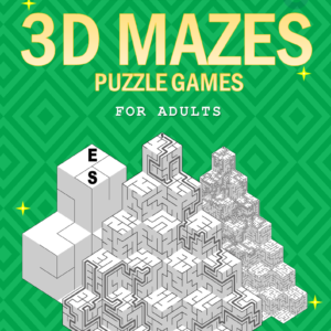 3D Maze Puzzles, Mixed, Front Cover