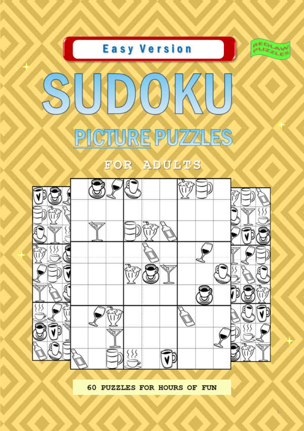 Easy Picture Sudoku, front cover