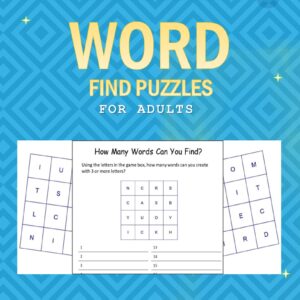 Word Find Front Cover